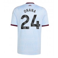 Stroje piłkarskie Aston Villa Amadou Onana #24 Koszulka Trzeciej 2026-27 Krótki Rękaw